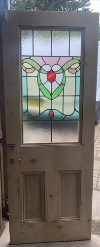 Old original victorian stained - original,