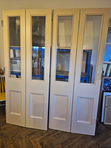 White internal glazed - 4x, panel