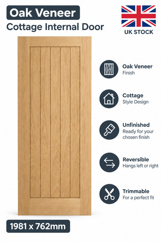 Oak veneer cottage internal - cottage,