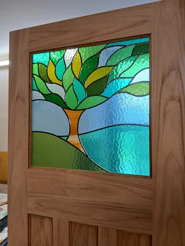 Stained glass internal - internal, door