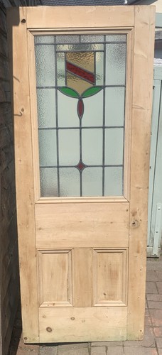 Old original victorian stained - old,