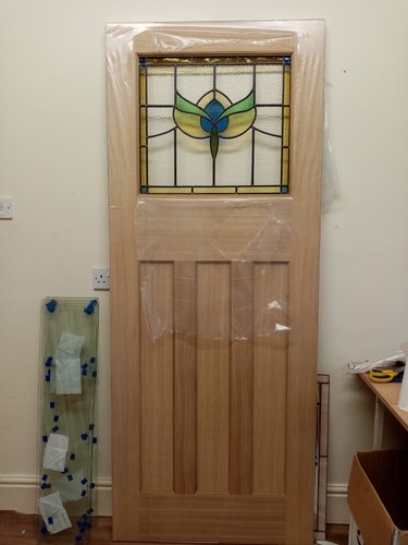 Stained glass internal door - stained,