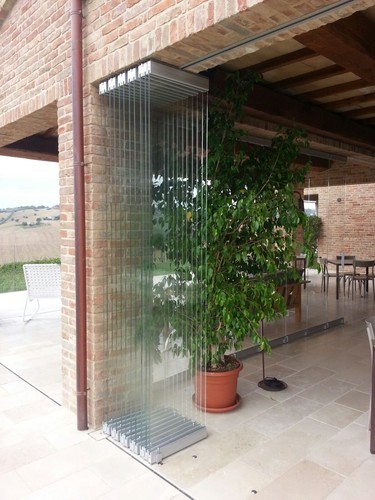 Stained glass sliding - sliding, folding