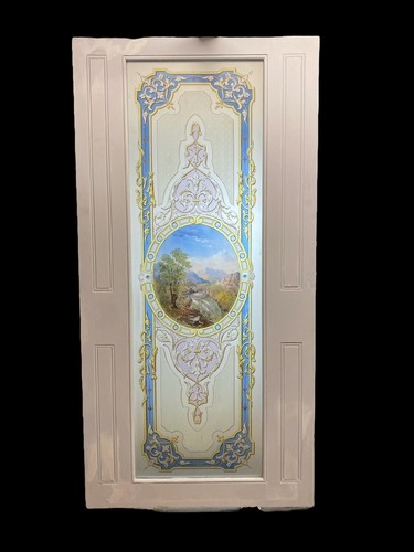 Victorian stained glass door - victorian,